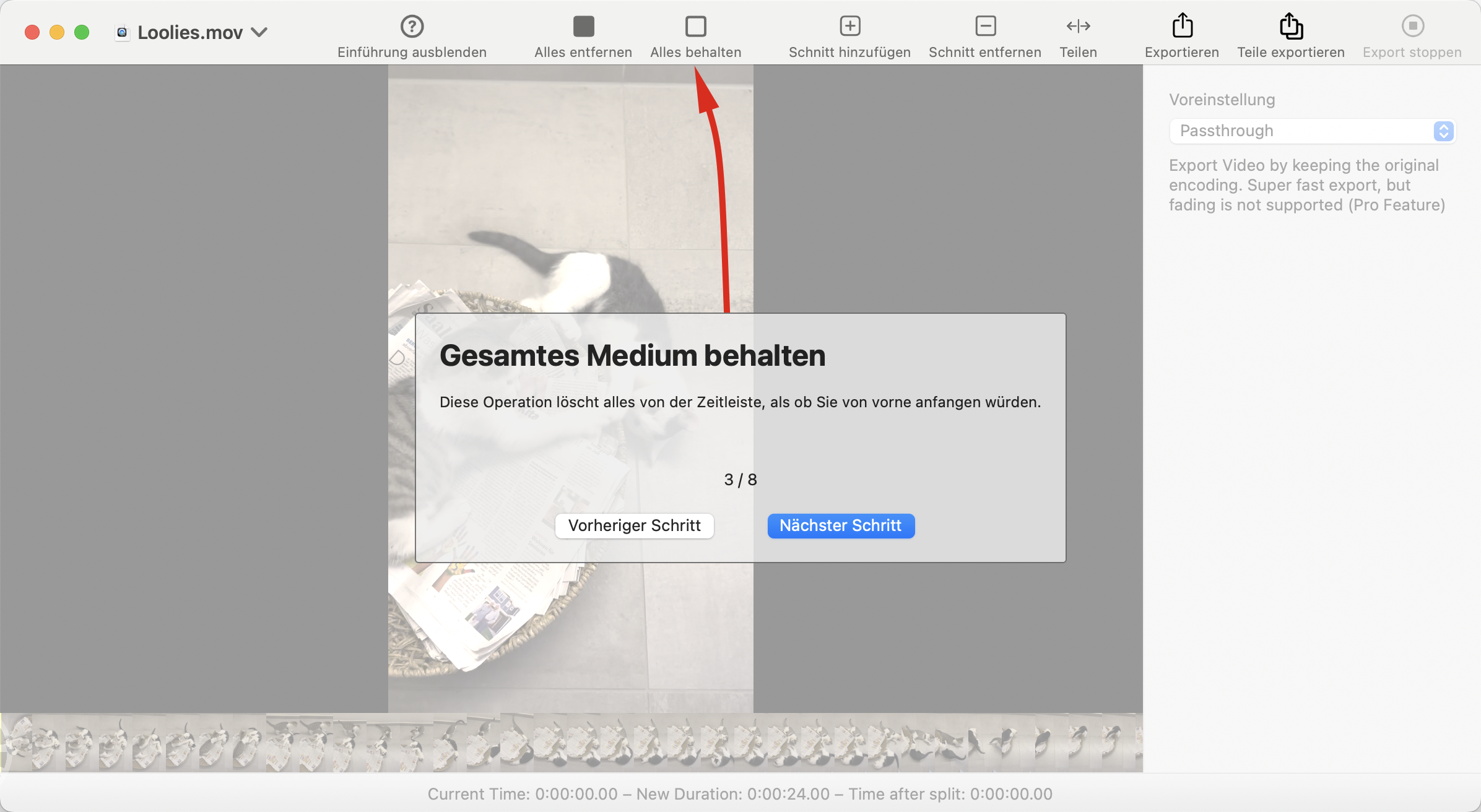 Remove All Operation